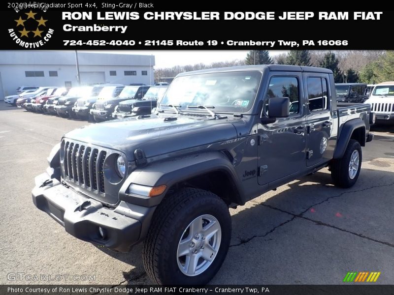 Sting-Gray / Black 2020 Jeep Gladiator Sport 4x4
