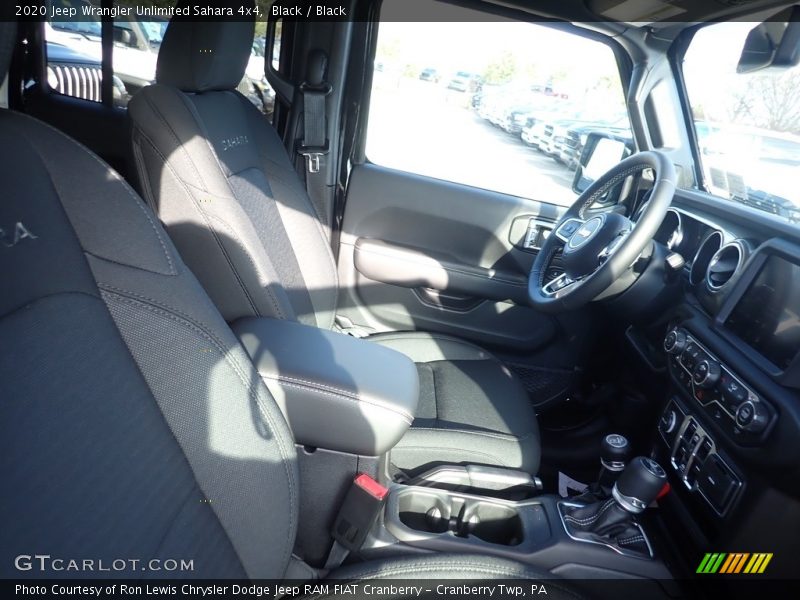 Black / Black 2020 Jeep Wrangler Unlimited Sahara 4x4