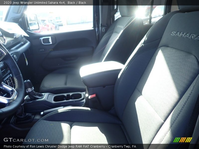 Black / Black 2020 Jeep Wrangler Unlimited Sahara 4x4