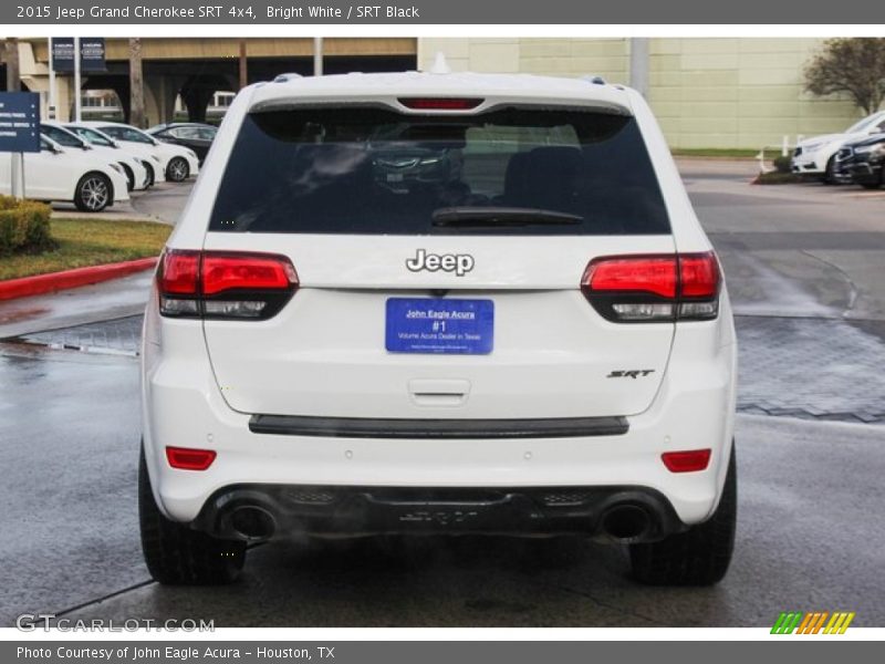 Bright White / SRT Black 2015 Jeep Grand Cherokee SRT 4x4