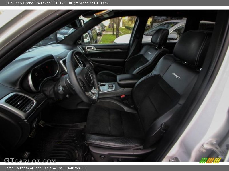 Front Seat of 2015 Grand Cherokee SRT 4x4