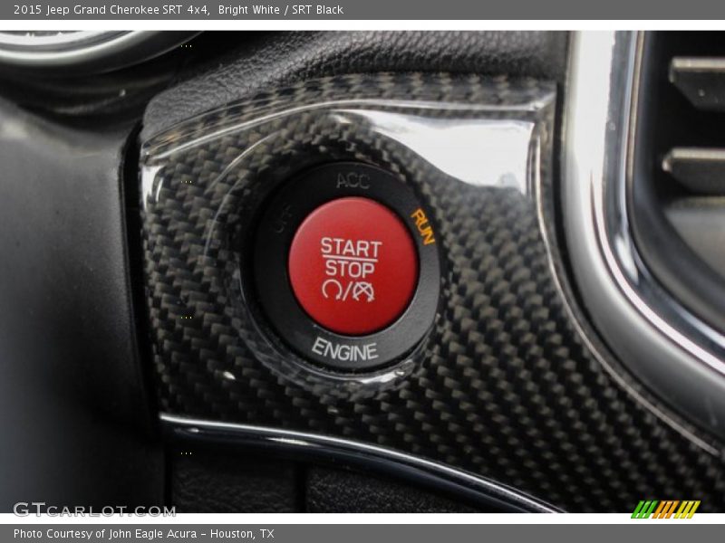 Controls of 2015 Grand Cherokee SRT 4x4