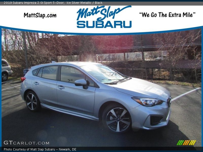 Ice Silver Metallic / Black 2019 Subaru Impreza 2.0i Sport 5-Door