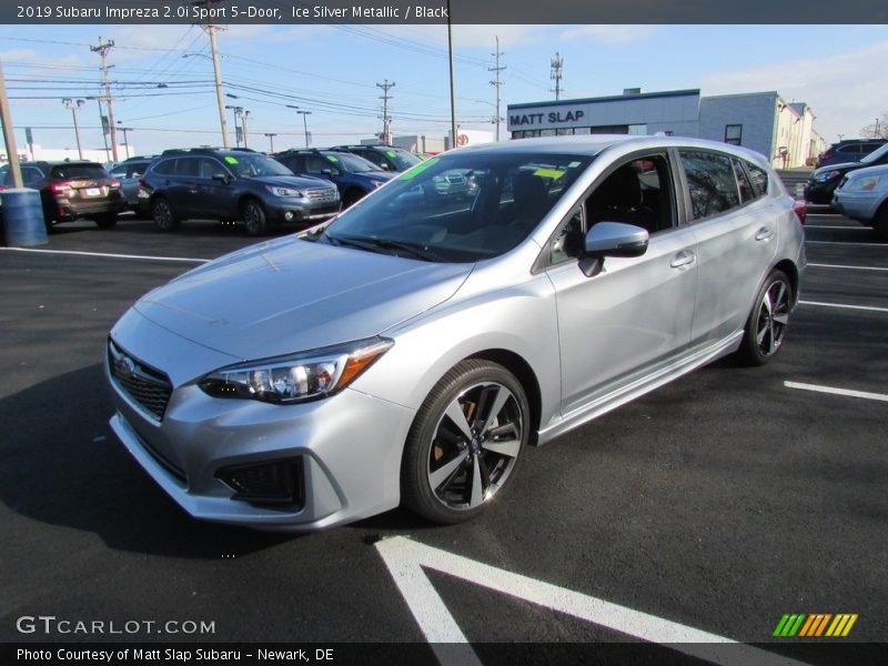 Ice Silver Metallic / Black 2019 Subaru Impreza 2.0i Sport 5-Door