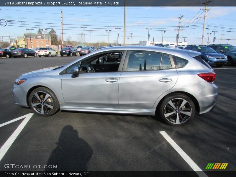 Ice Silver Metallic / Black 2019 Subaru Impreza 2.0i Sport 5-Door