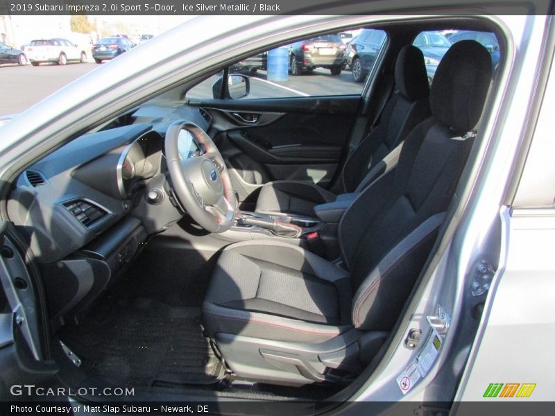 Ice Silver Metallic / Black 2019 Subaru Impreza 2.0i Sport 5-Door