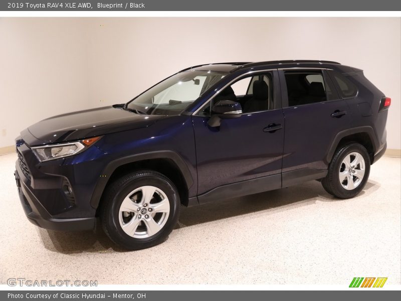 Blueprint / Black 2019 Toyota RAV4 XLE AWD