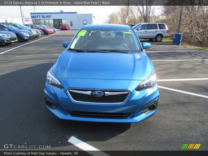 Island Blue Pearl / Black 2019 Subaru Impreza 2.0i Premium 4-Door