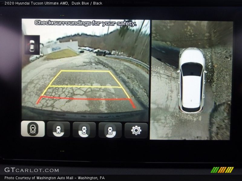 Dusk Blue / Black 2020 Hyundai Tucson Ultimate AWD