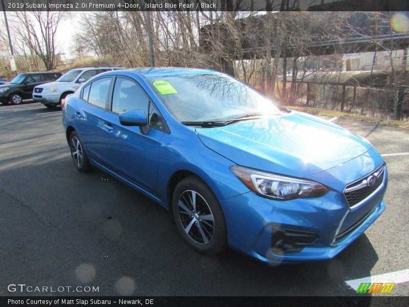 Island Blue Pearl / Black 2019 Subaru Impreza 2.0i Premium 4-Door
