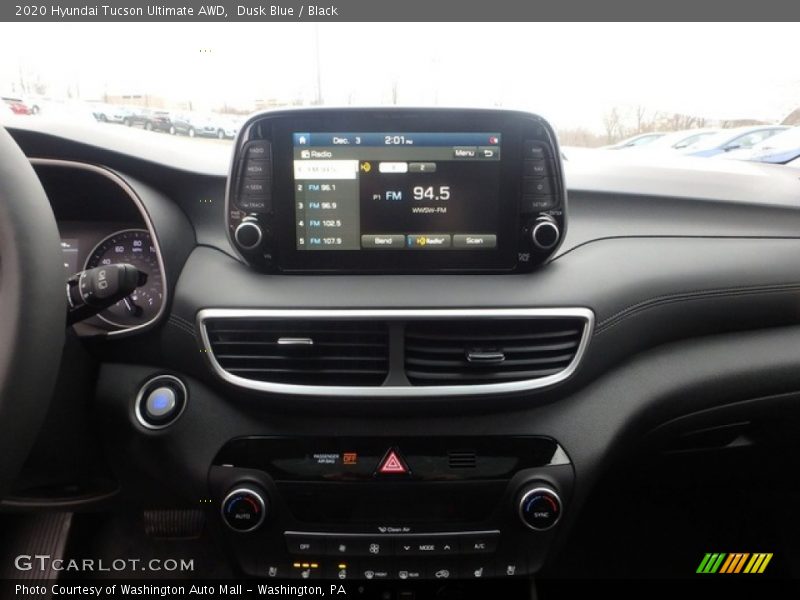 Dusk Blue / Black 2020 Hyundai Tucson Ultimate AWD