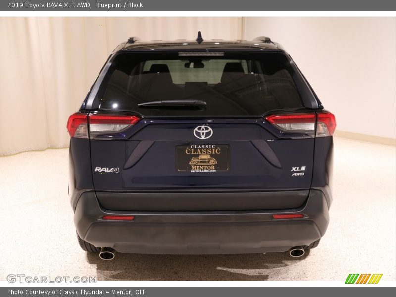 Blueprint / Black 2019 Toyota RAV4 XLE AWD