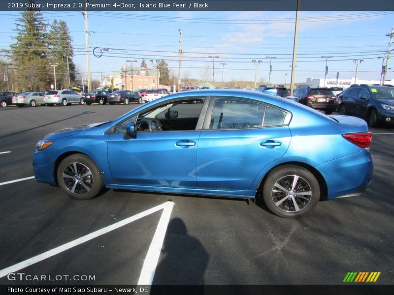 Island Blue Pearl / Black 2019 Subaru Impreza 2.0i Premium 4-Door