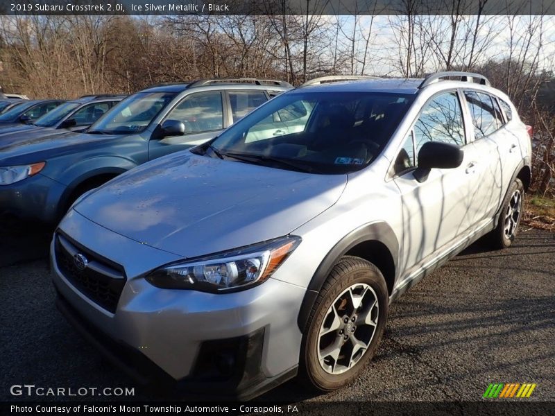 Ice Silver Metallic / Black 2019 Subaru Crosstrek 2.0i