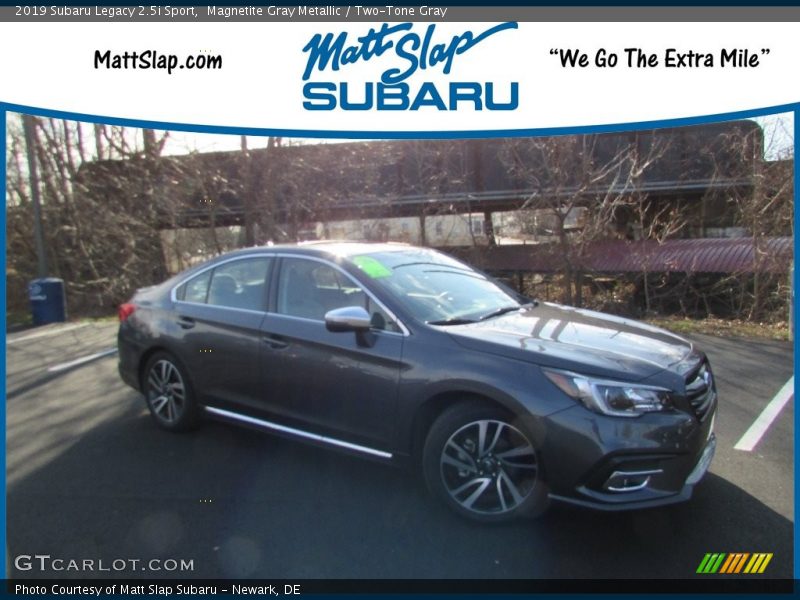 Magnetite Gray Metallic / Two-Tone Gray 2019 Subaru Legacy 2.5i Sport