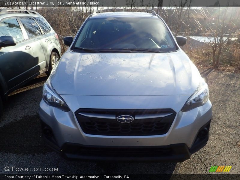 Ice Silver Metallic / Black 2019 Subaru Crosstrek 2.0i