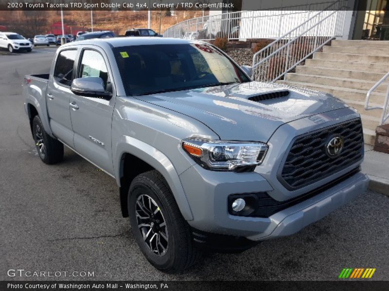 Cement / TRD Cement/Black 2020 Toyota Tacoma TRD Sport Double Cab 4x4