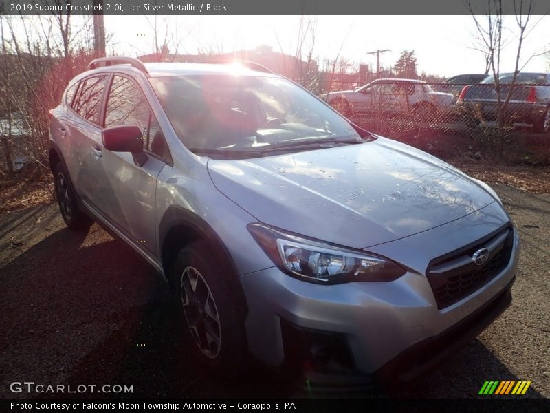Ice Silver Metallic / Black 2019 Subaru Crosstrek 2.0i