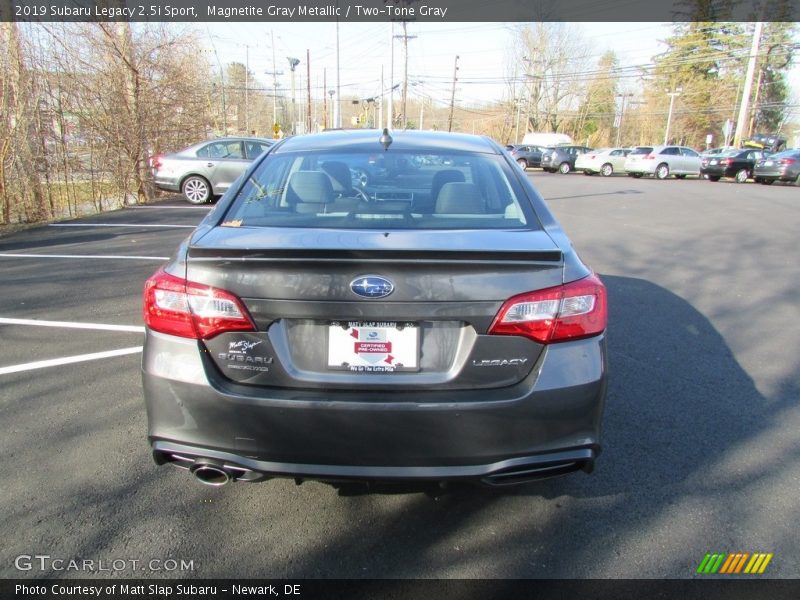 Magnetite Gray Metallic / Two-Tone Gray 2019 Subaru Legacy 2.5i Sport