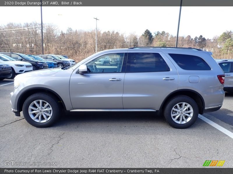 Billet / Black 2020 Dodge Durango SXT AWD