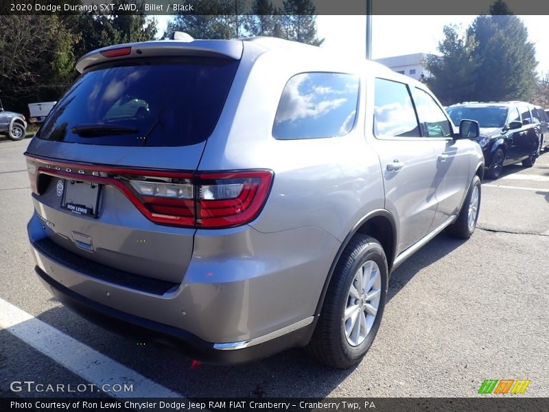 Billet / Black 2020 Dodge Durango SXT AWD