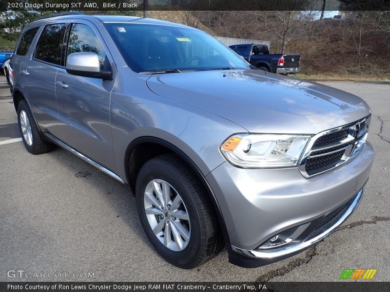 Billet / Black 2020 Dodge Durango SXT AWD