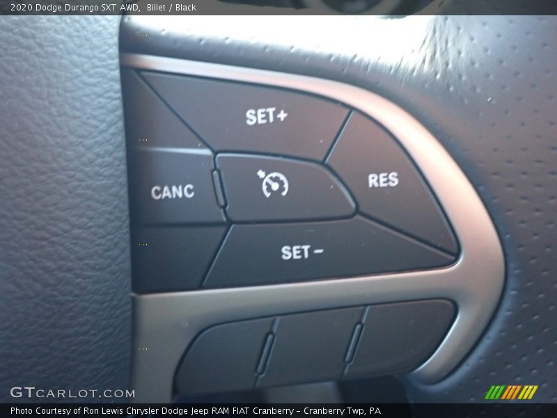 Billet / Black 2020 Dodge Durango SXT AWD
