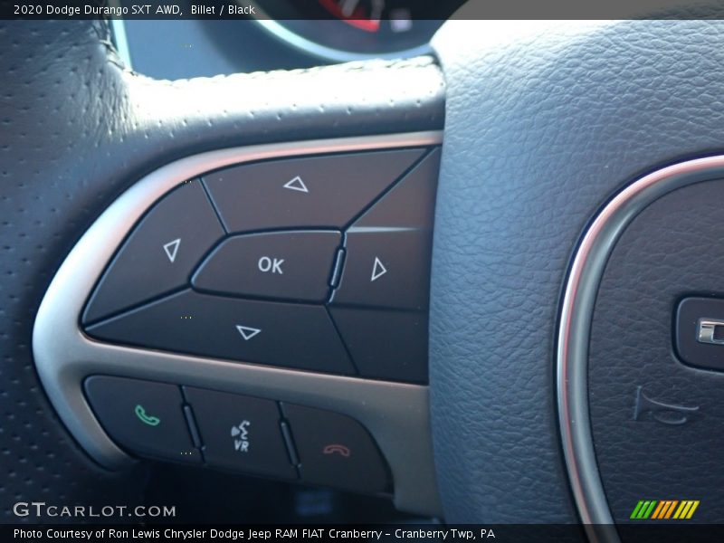 Billet / Black 2020 Dodge Durango SXT AWD