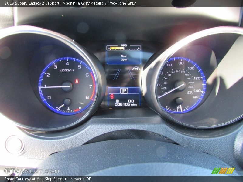 Magnetite Gray Metallic / Two-Tone Gray 2019 Subaru Legacy 2.5i Sport
