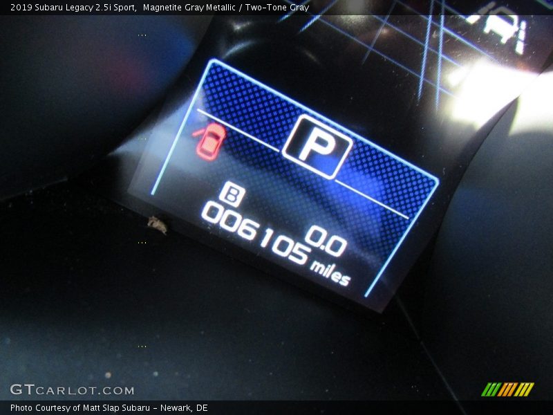 Magnetite Gray Metallic / Two-Tone Gray 2019 Subaru Legacy 2.5i Sport