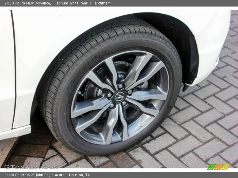 Platinum White Pearl / Parchment 2020 Acura MDX Advance