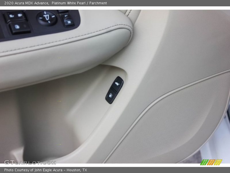 Platinum White Pearl / Parchment 2020 Acura MDX Advance
