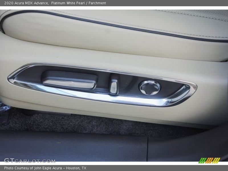 Platinum White Pearl / Parchment 2020 Acura MDX Advance