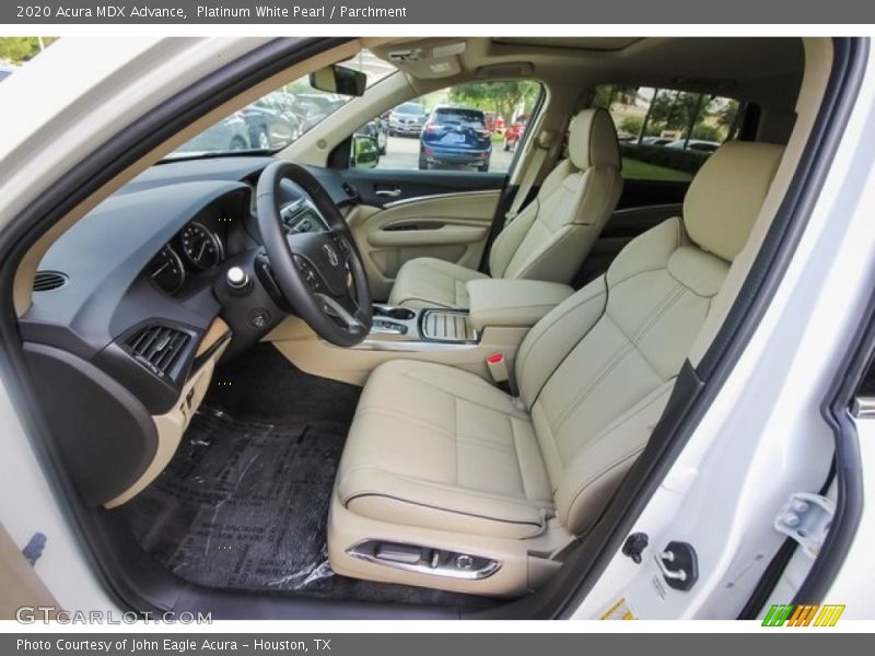 Platinum White Pearl / Parchment 2020 Acura MDX Advance