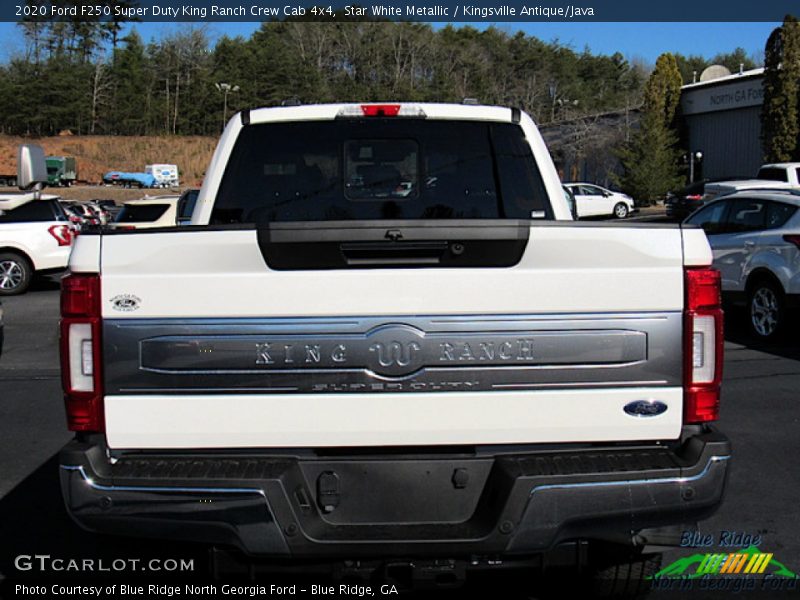 Star White Metallic / Kingsville Antique/Java 2020 Ford F250 Super Duty King Ranch Crew Cab 4x4