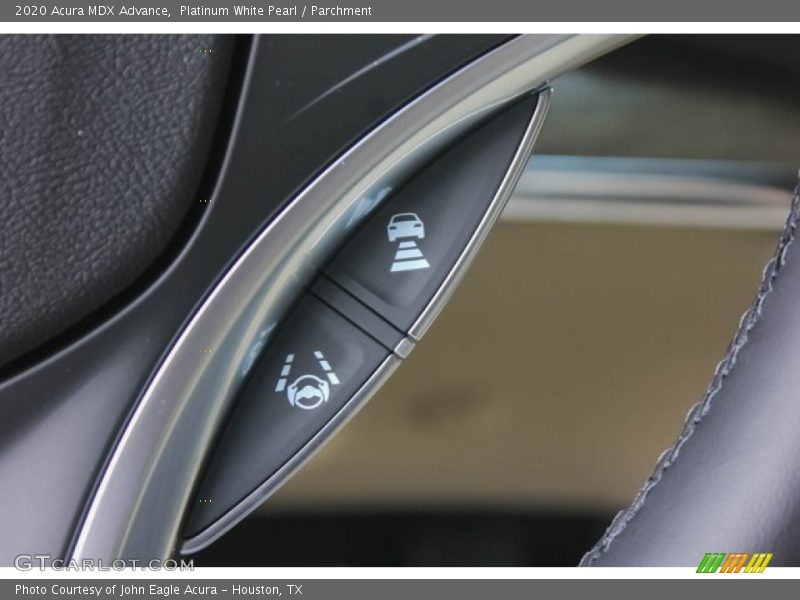 Platinum White Pearl / Parchment 2020 Acura MDX Advance