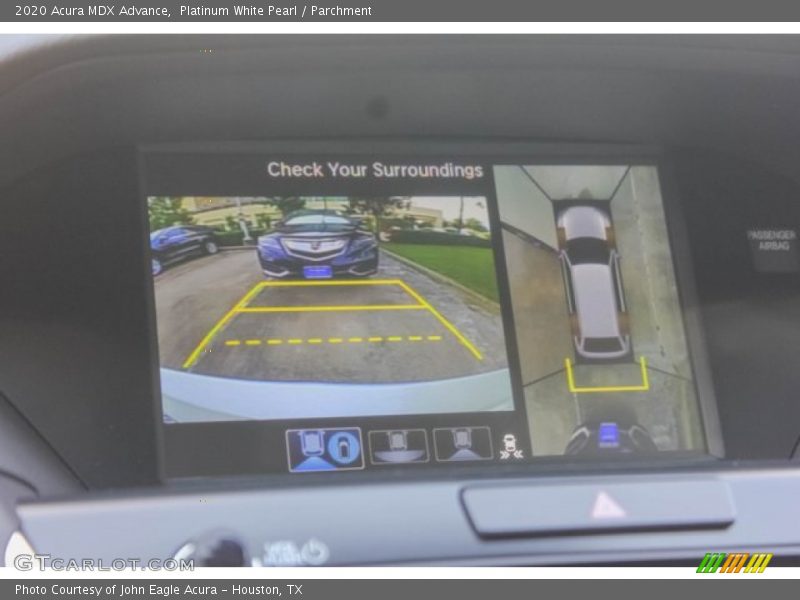 Platinum White Pearl / Parchment 2020 Acura MDX Advance