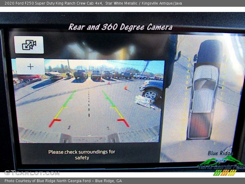 Star White Metallic / Kingsville Antique/Java 2020 Ford F250 Super Duty King Ranch Crew Cab 4x4
