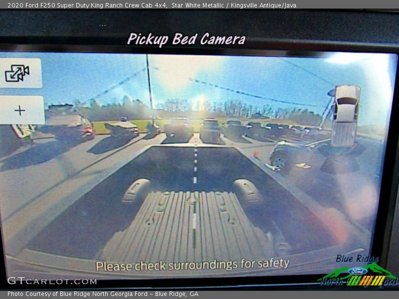 Star White Metallic / Kingsville Antique/Java 2020 Ford F250 Super Duty King Ranch Crew Cab 4x4