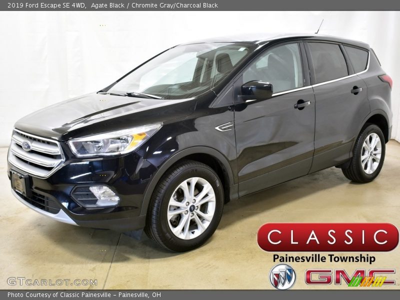 Agate Black / Chromite Gray/Charcoal Black 2019 Ford Escape SE 4WD