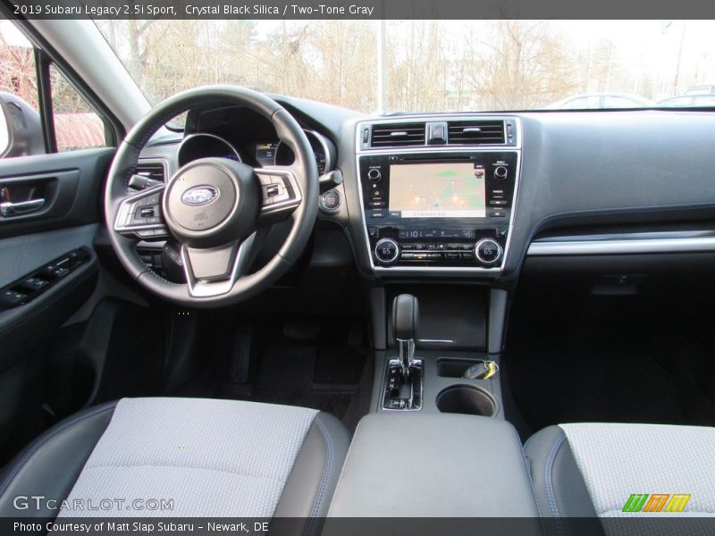 Dashboard of 2019 Legacy 2.5i Sport