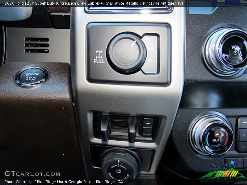 Star White Metallic / Kingsville Antique/Java 2020 Ford F250 Super Duty King Ranch Crew Cab 4x4