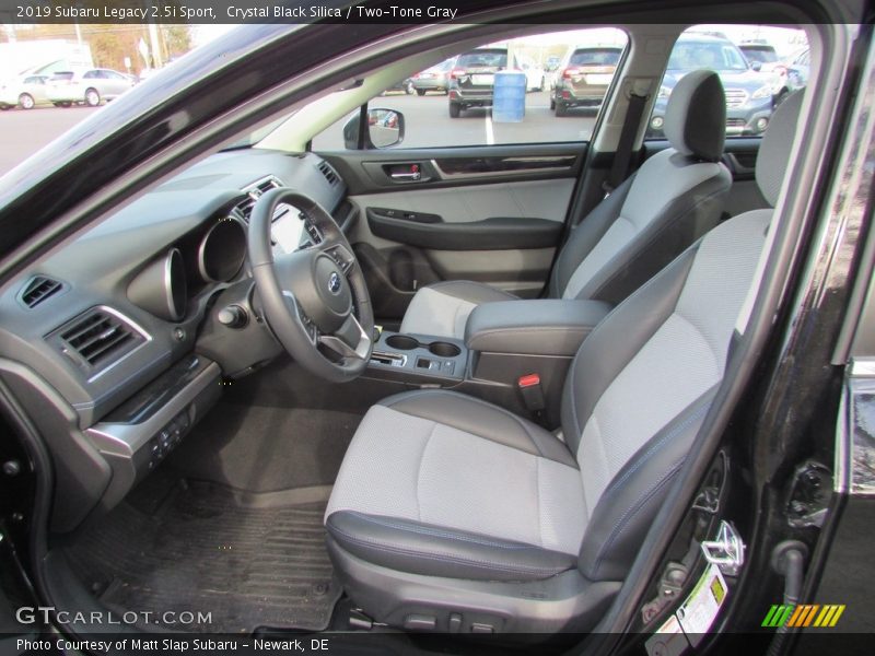Crystal Black Silica / Two-Tone Gray 2019 Subaru Legacy 2.5i Sport