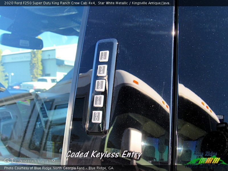 Star White Metallic / Kingsville Antique/Java 2020 Ford F250 Super Duty King Ranch Crew Cab 4x4