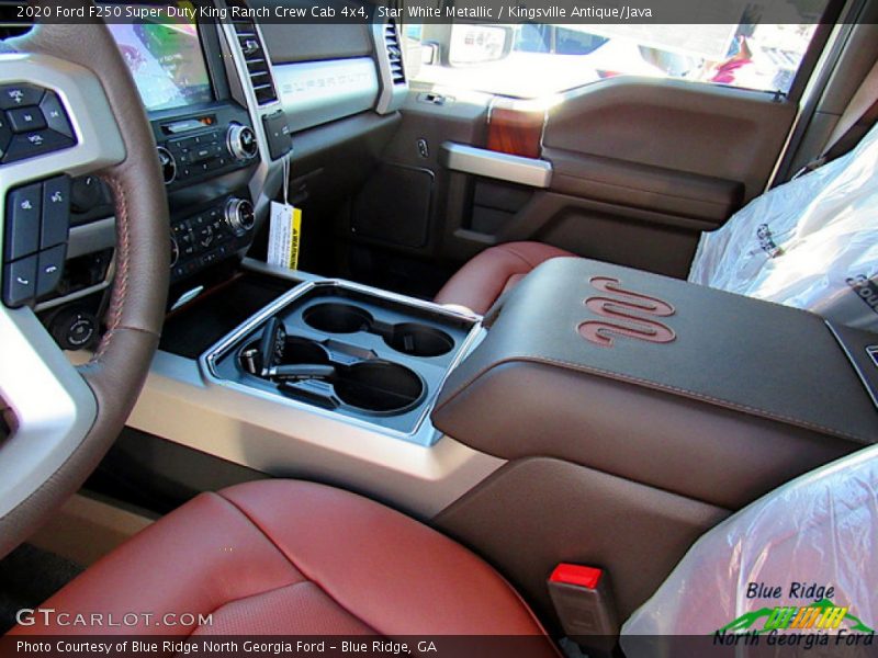 Star White Metallic / Kingsville Antique/Java 2020 Ford F250 Super Duty King Ranch Crew Cab 4x4
