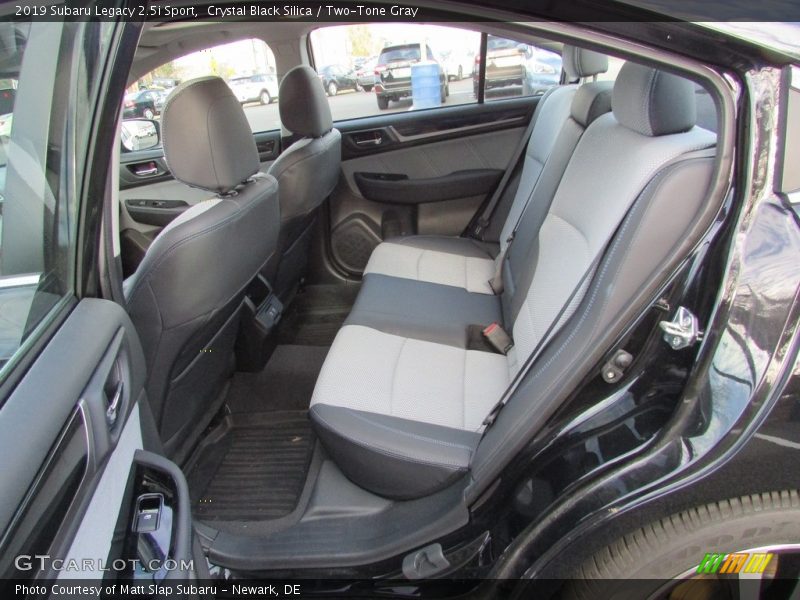 Crystal Black Silica / Two-Tone Gray 2019 Subaru Legacy 2.5i Sport