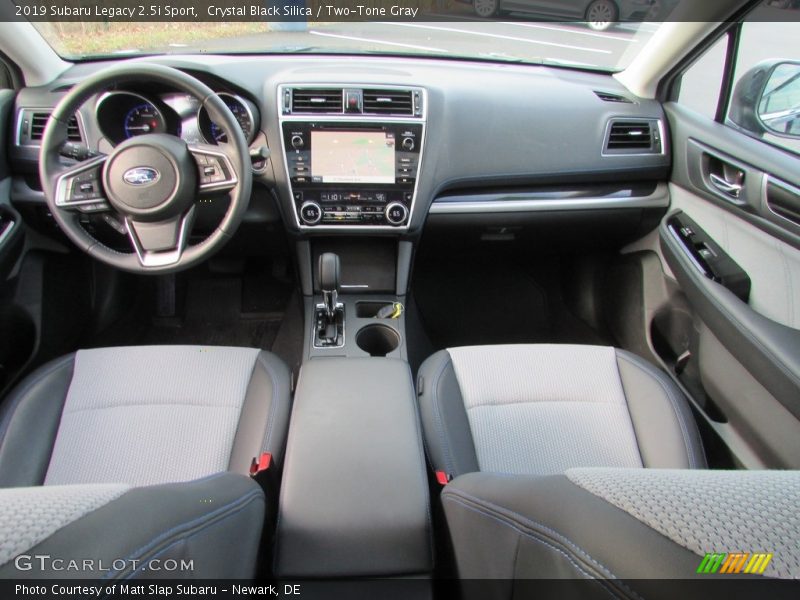Crystal Black Silica / Two-Tone Gray 2019 Subaru Legacy 2.5i Sport