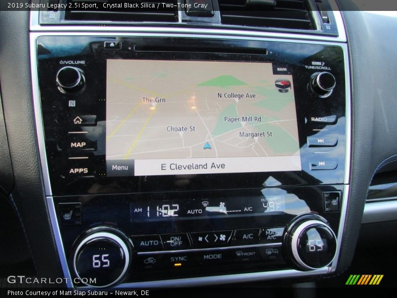 Crystal Black Silica / Two-Tone Gray 2019 Subaru Legacy 2.5i Sport