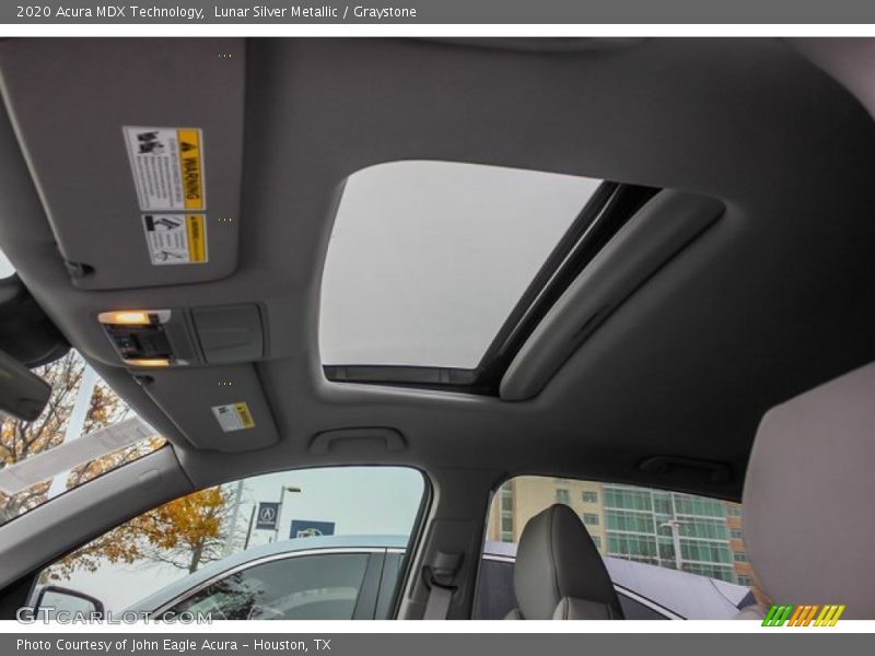 Sunroof of 2020 MDX Technology