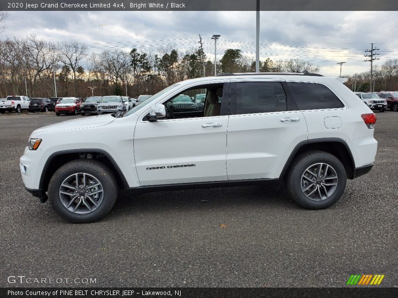 Bright White / Black 2020 Jeep Grand Cherokee Limited 4x4